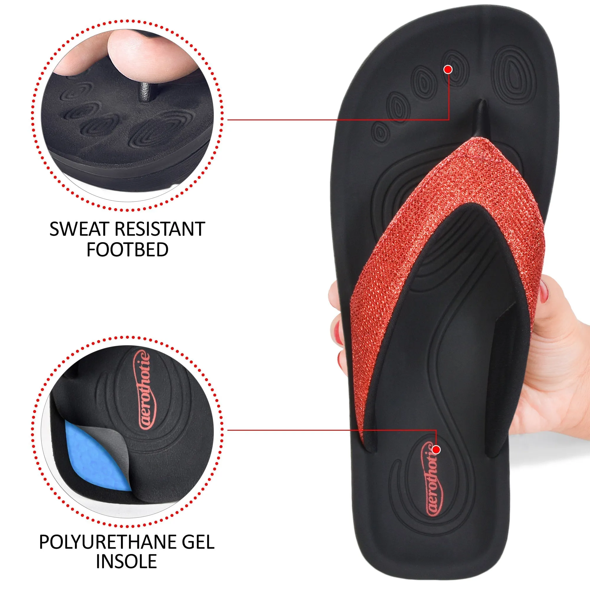 Aerothotic - Aislynn Comfortable Women Thong Sandals