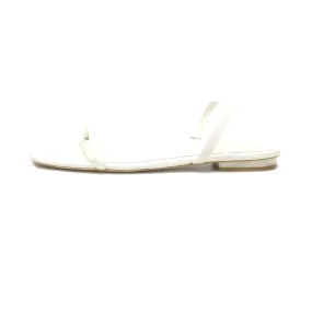 Aldo Rocky Barnes Flat Sandals Leather White Colour For Women