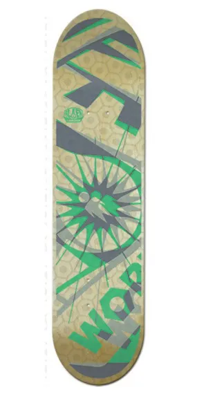 Alien Workshop Glyph Hex Mark Medium Skateboard Deck - Multi - 8.125