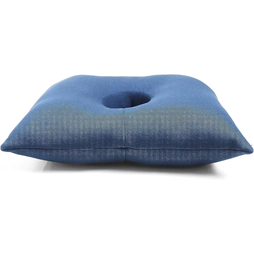 Almohada con Agujero para la Oreja, Almohada Condrodermatitis, Cojín para Liberar la Oreja Azul | KMINA