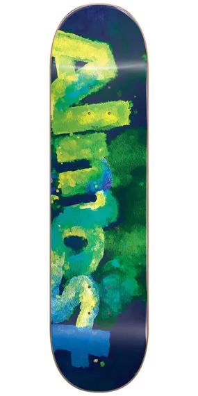 Almost Blotchy Logo HYB Skateboard Deck - Green - 8.0in