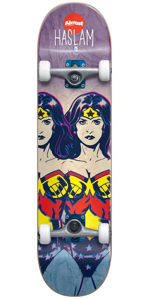 Almost Haslam Wonder Woman Fade Complete Skateboard - Purple/Blue - 7.875in