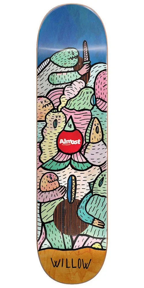 Almost Willow Lucas Beaufort Impact Plus Skateboard Deck - Multi - 8.375in