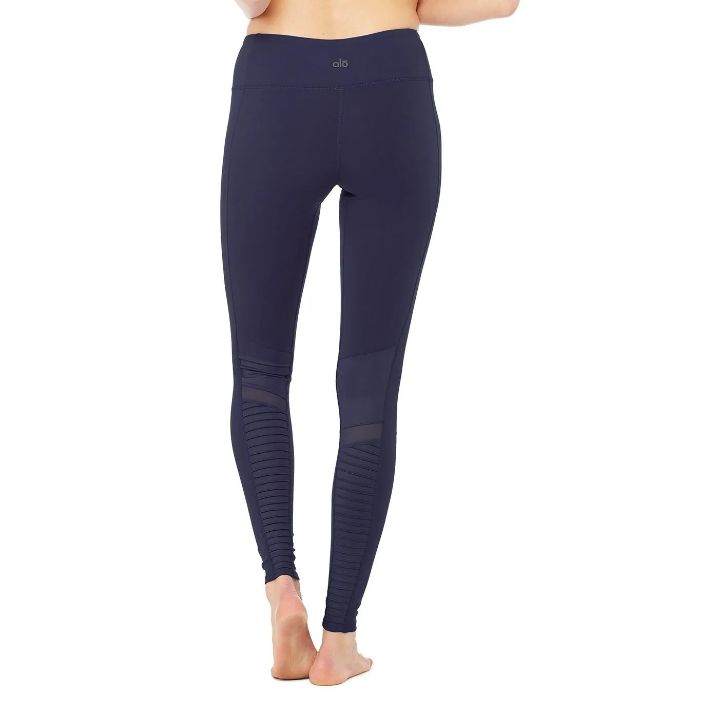 Alo Yoga W5434R Moto Legging Rich Navy/Rich Navy Glossy