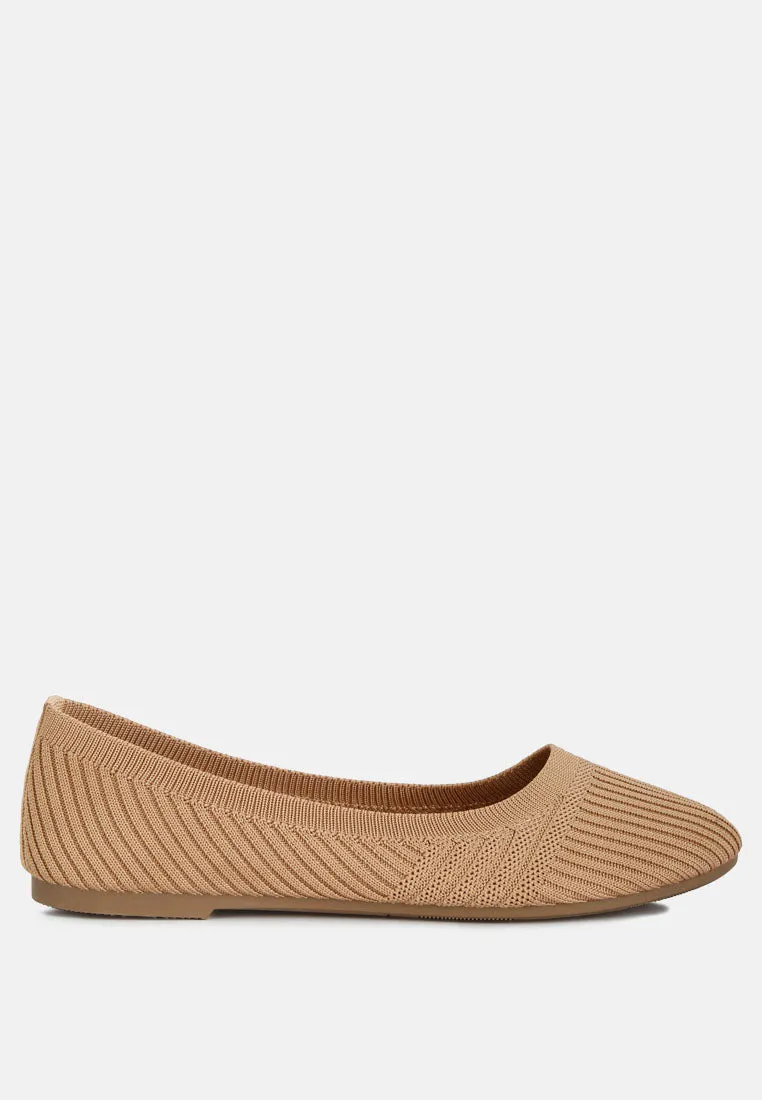 Ammie Solid Casual Ballet Flats