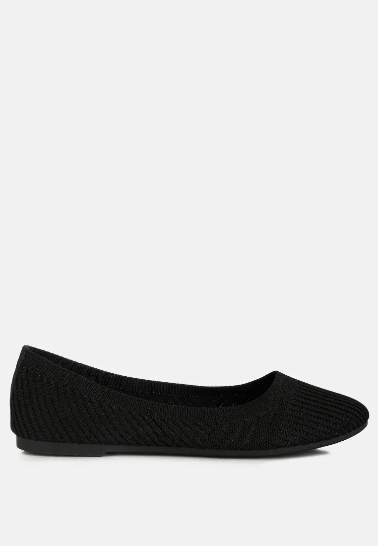 Ammie Solid Casual Ballet Flats