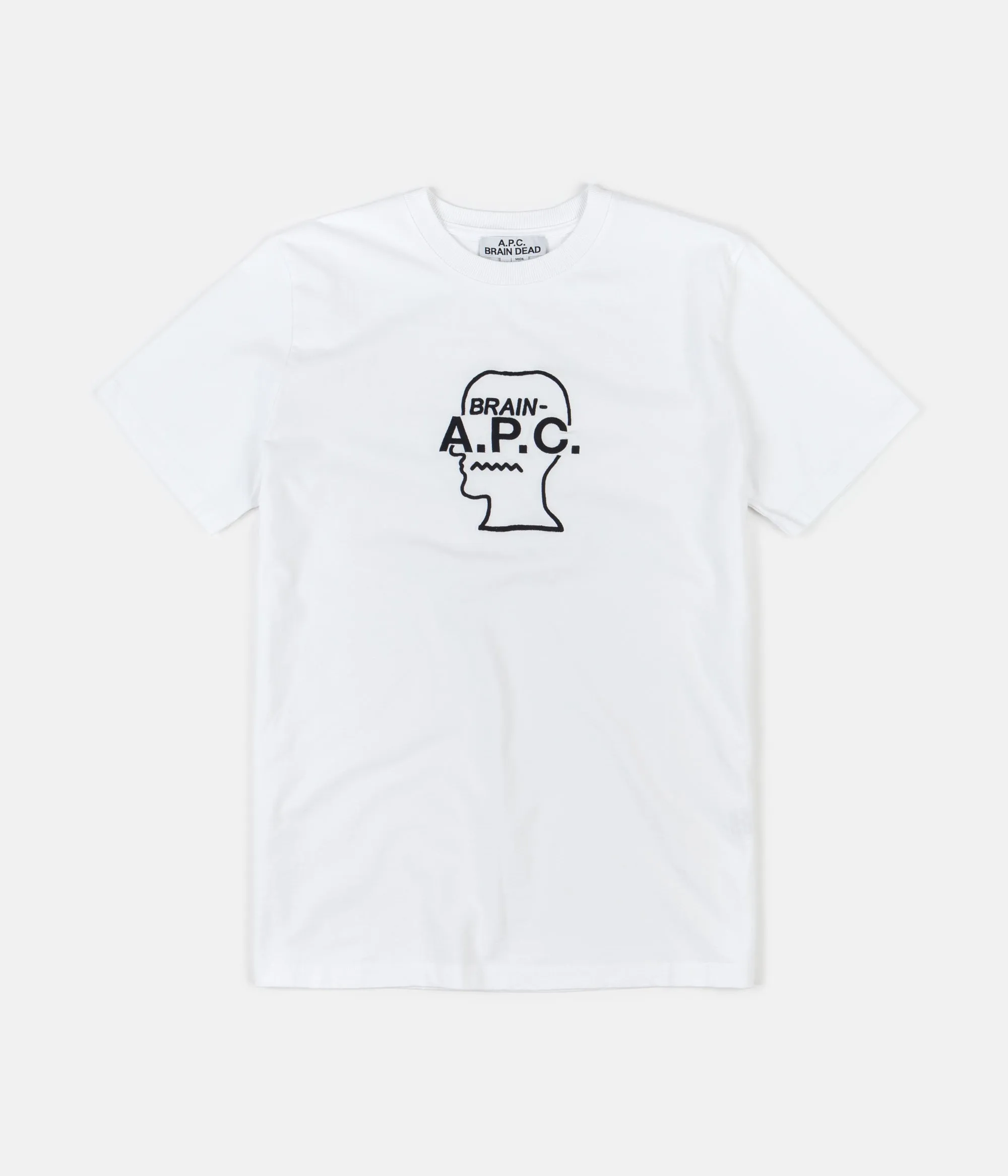 A.P.C. x Brain Dead Spooky T-Shirt - White