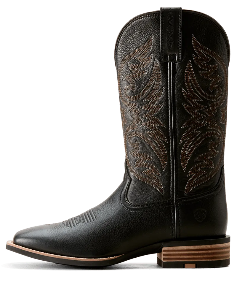 Ariat Men's Black Carbon Ricochet Cowboy Boot