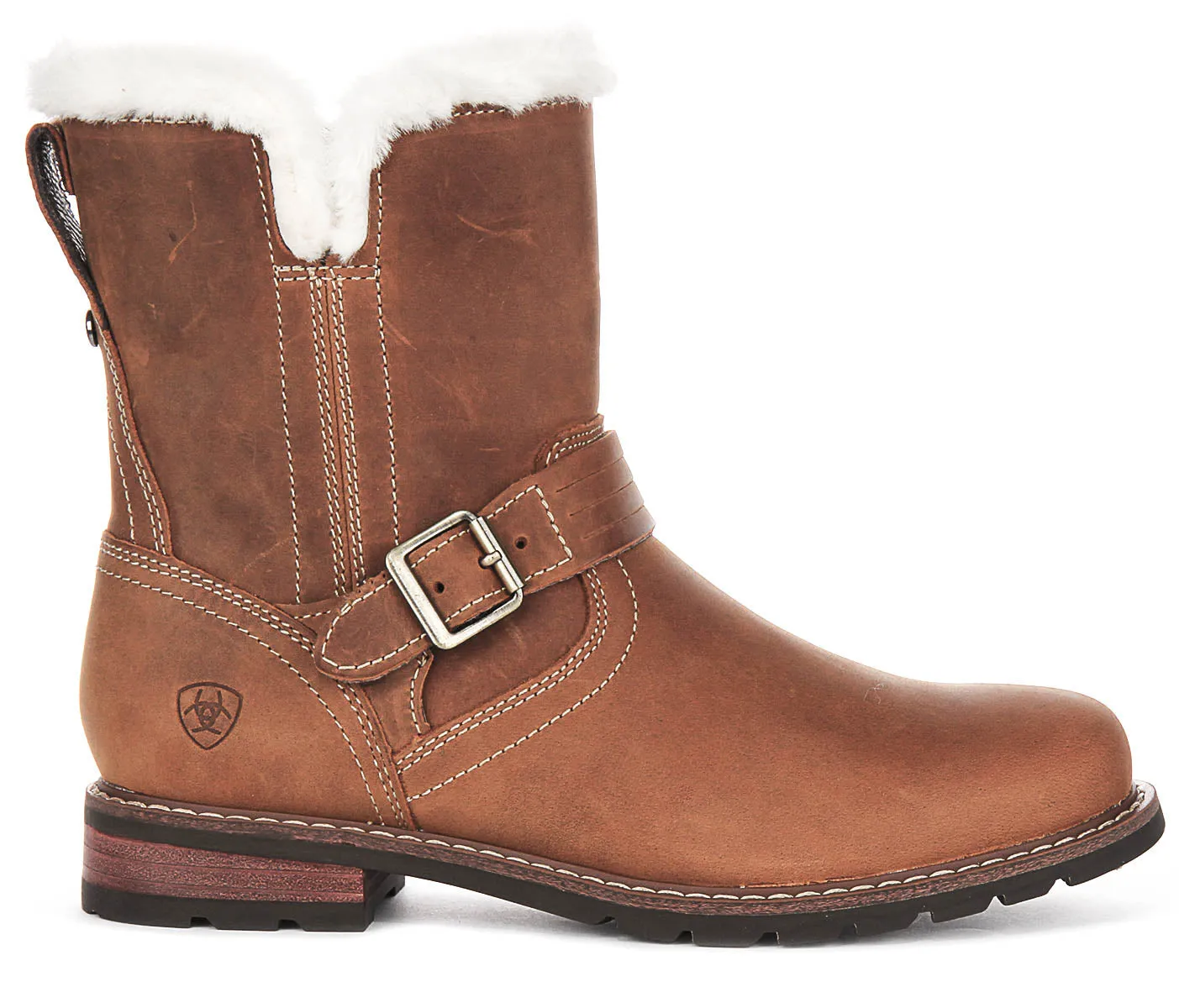 Ariat Savannah Sherpa Waterproof In Dark Brown For Women