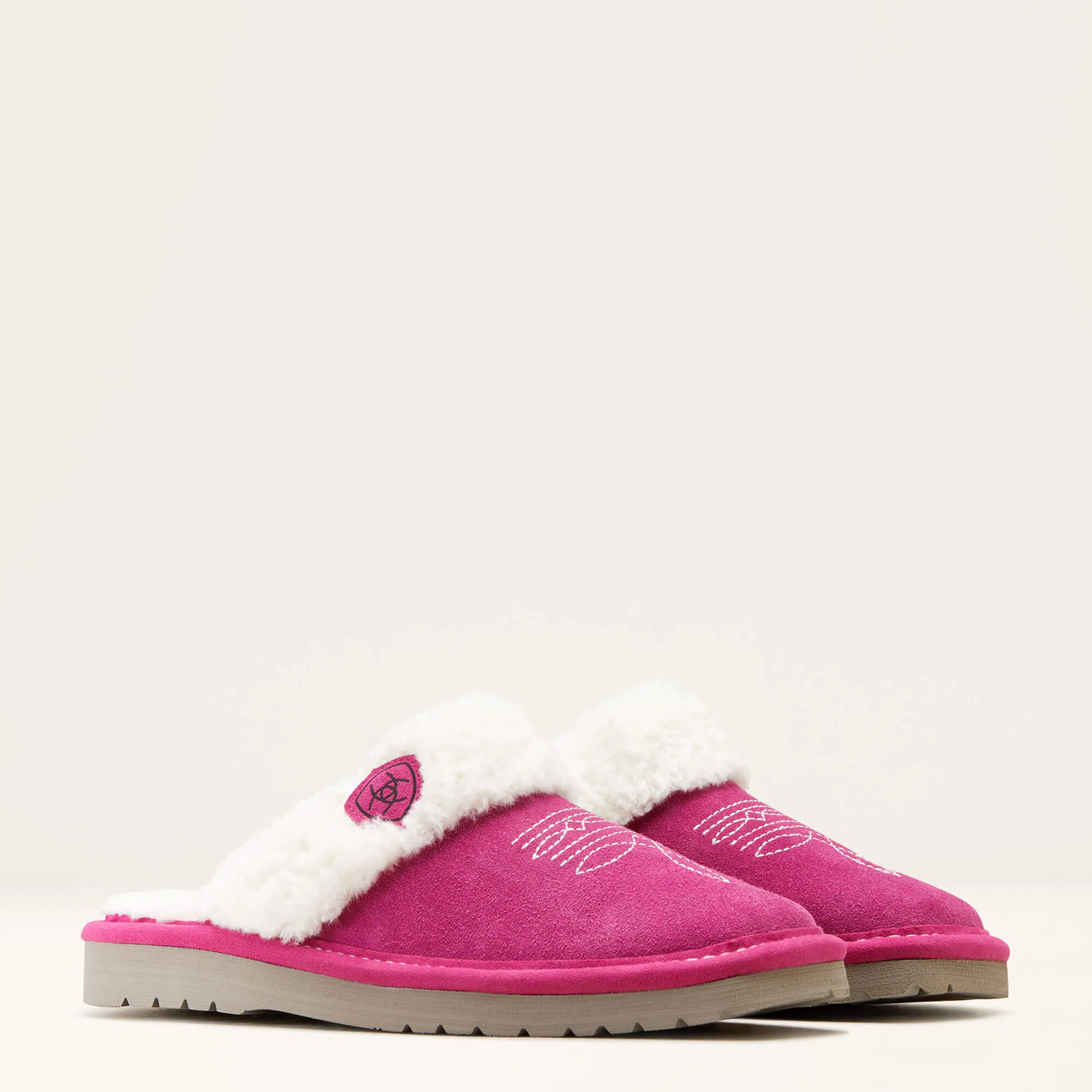 Ariat Women's Jackie Square Toe Slipper (#2829-660 Very Berry Pink)