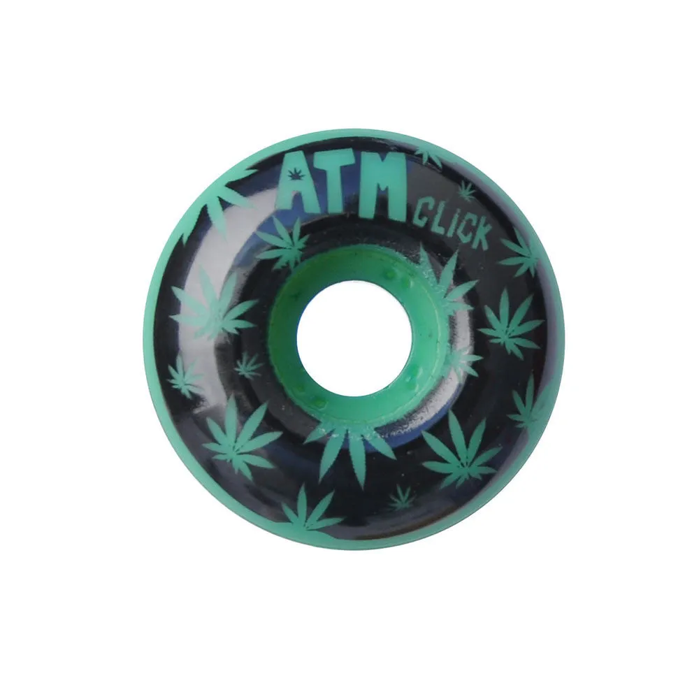 ATM One Hit Wonders PP - Green - 52mm - Skateboard Wheels (Set of 4)