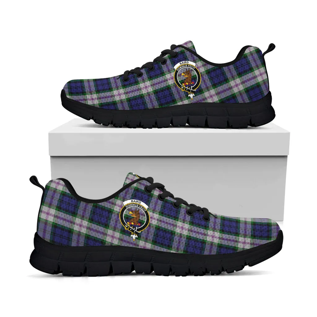 Baird Dress Tartan Sneakers with Family Crest