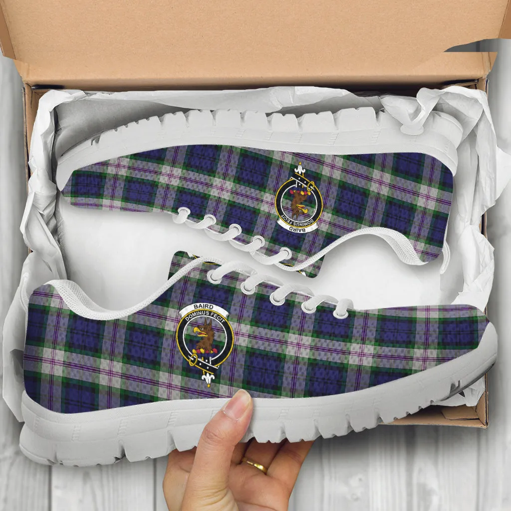 Baird Dress Tartan Sneakers with Family Crest