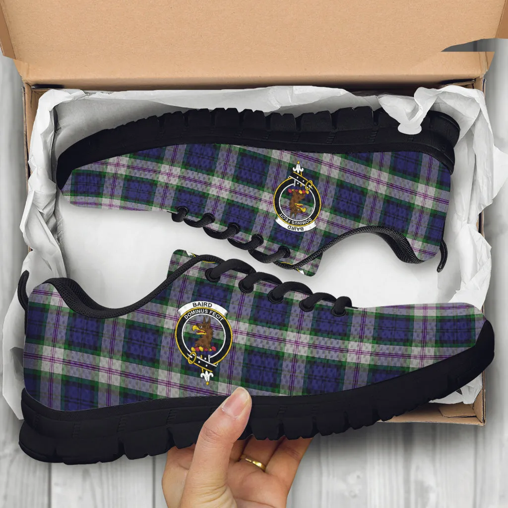 Baird Dress Tartan Sneakers with Family Crest