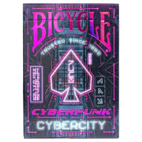 Bicycle Cyberpunk Cyber City Playing Cards