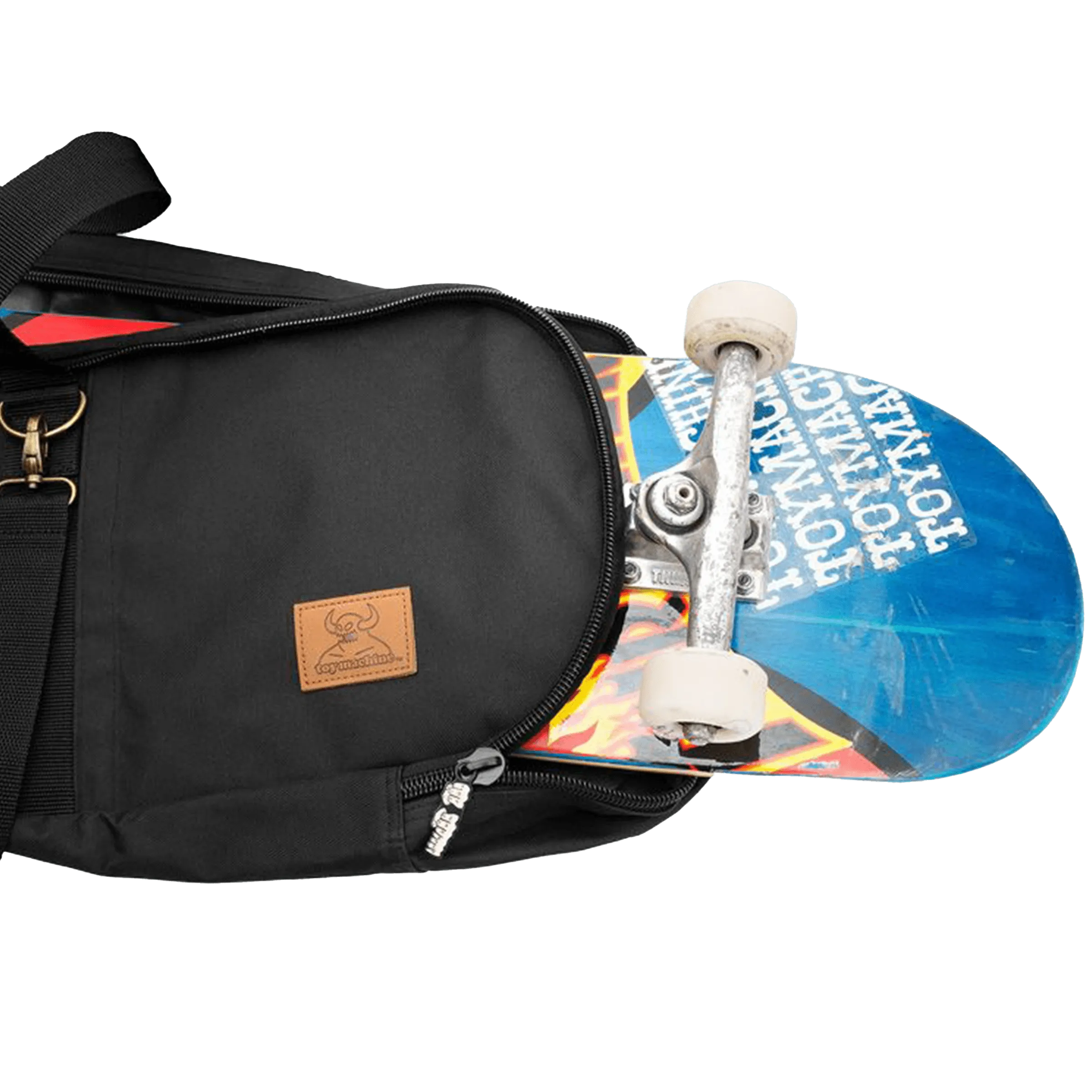 BLACK CANVAS DECK BAG