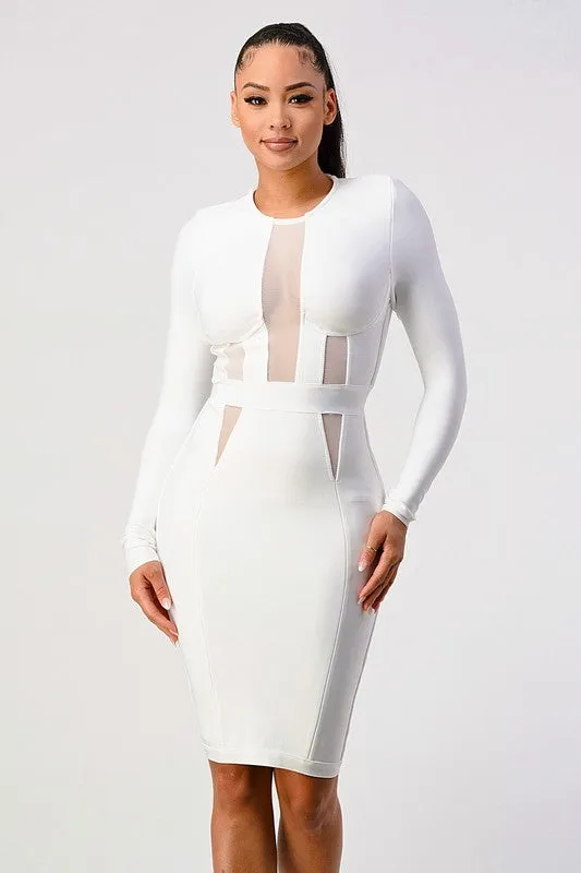 Bless Me- Bandage Dress