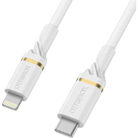 Cable reforzado de carga rápida USB-C a Lightning 1M de Otterbox