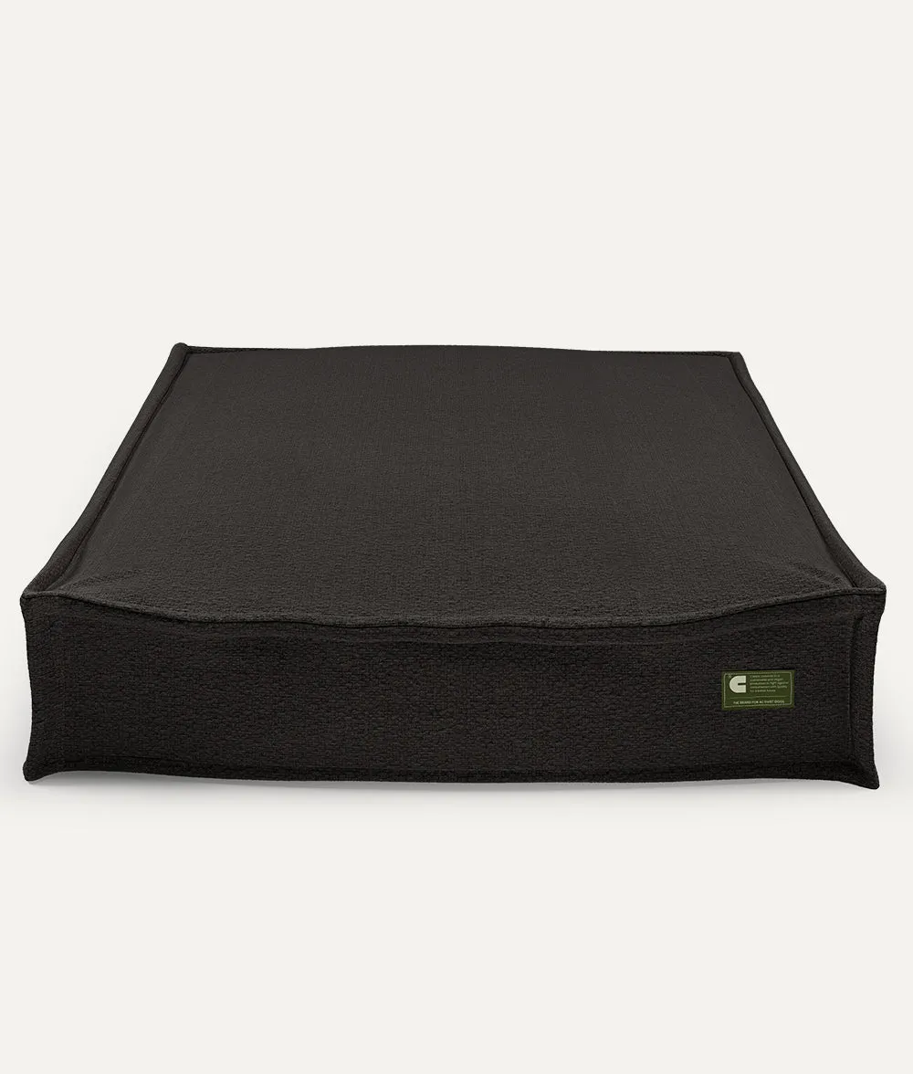 Cama Perro Negra Premium, Cuadra