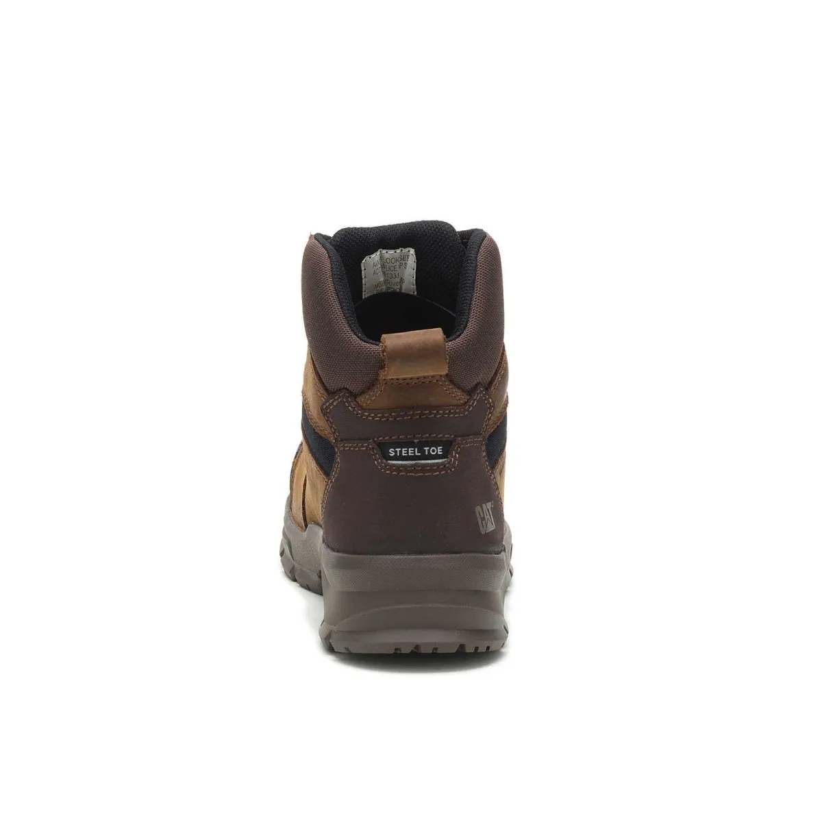 Caterpillar Accomplice X Waterproof Steel Toe Men's Work Boot (p91331) In Real Brown