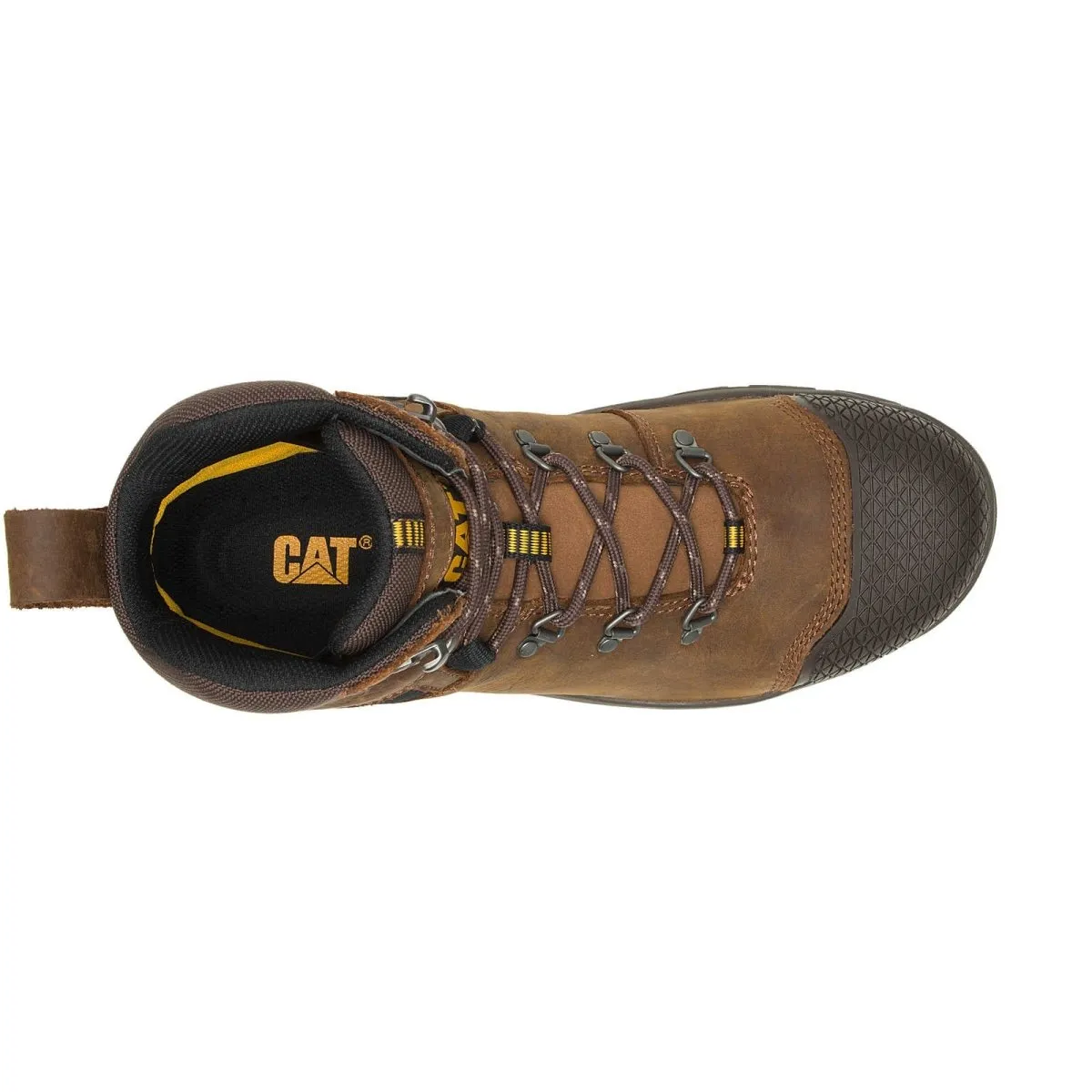 Caterpillar Accomplice X Waterproof Steel Toe Men's Work Boot (p91331) In Real Brown