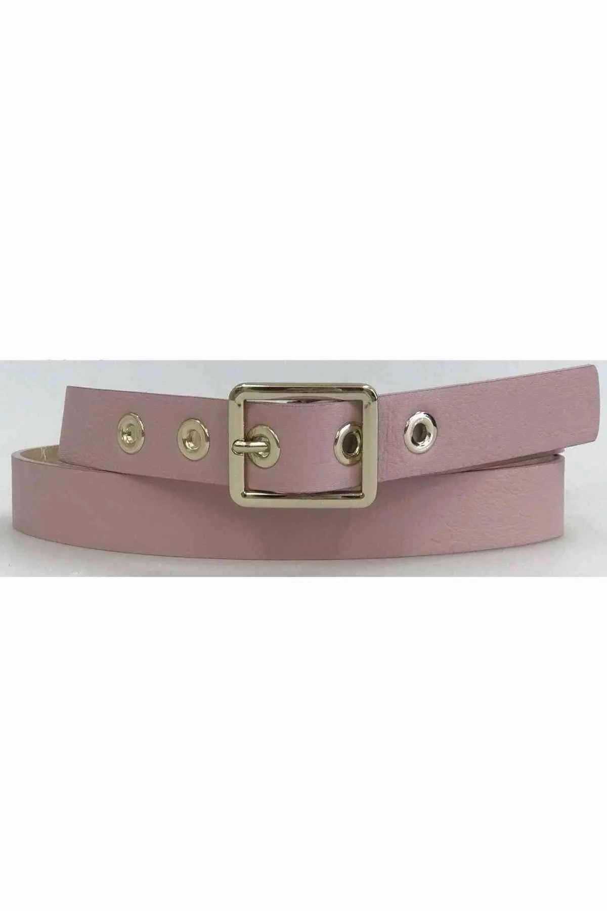 Ceinture oeillets en or