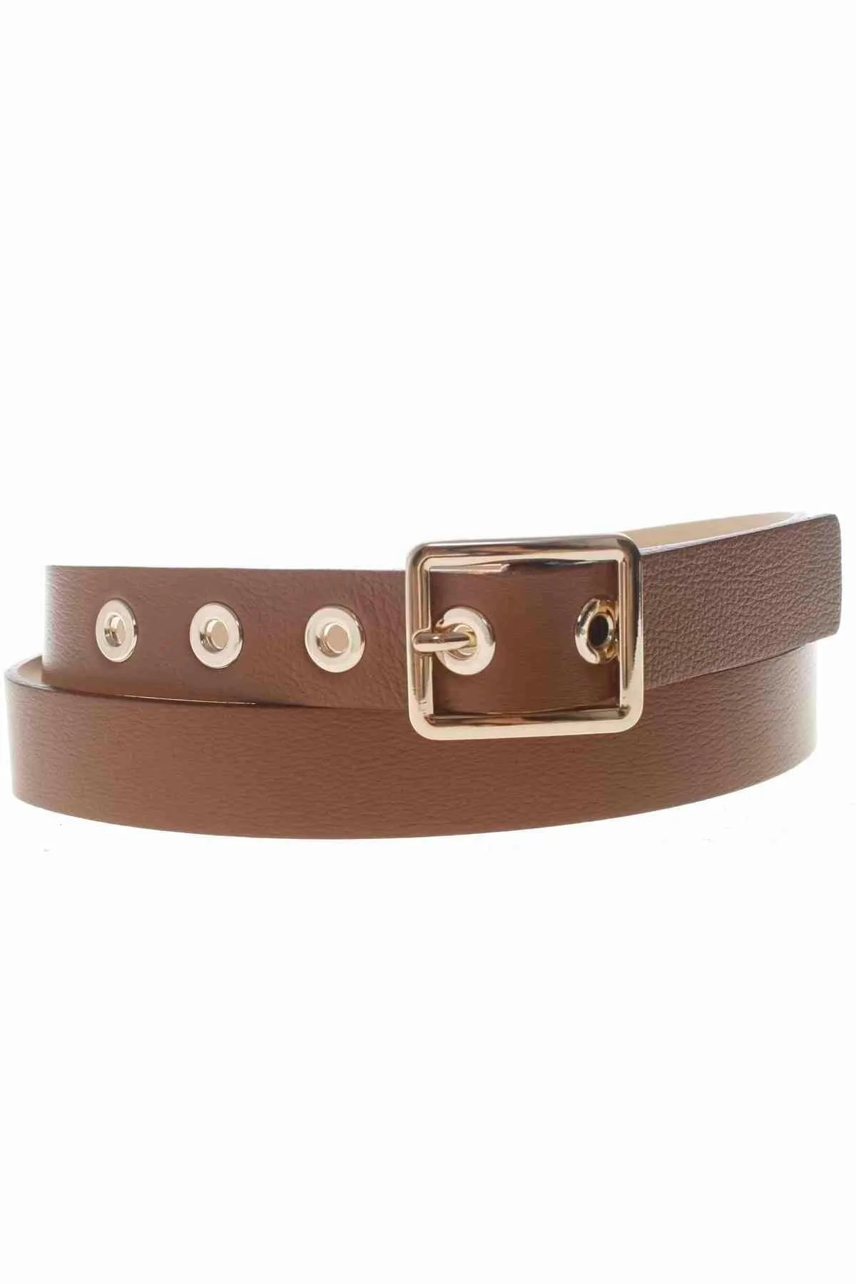 Ceinture oeillets en or