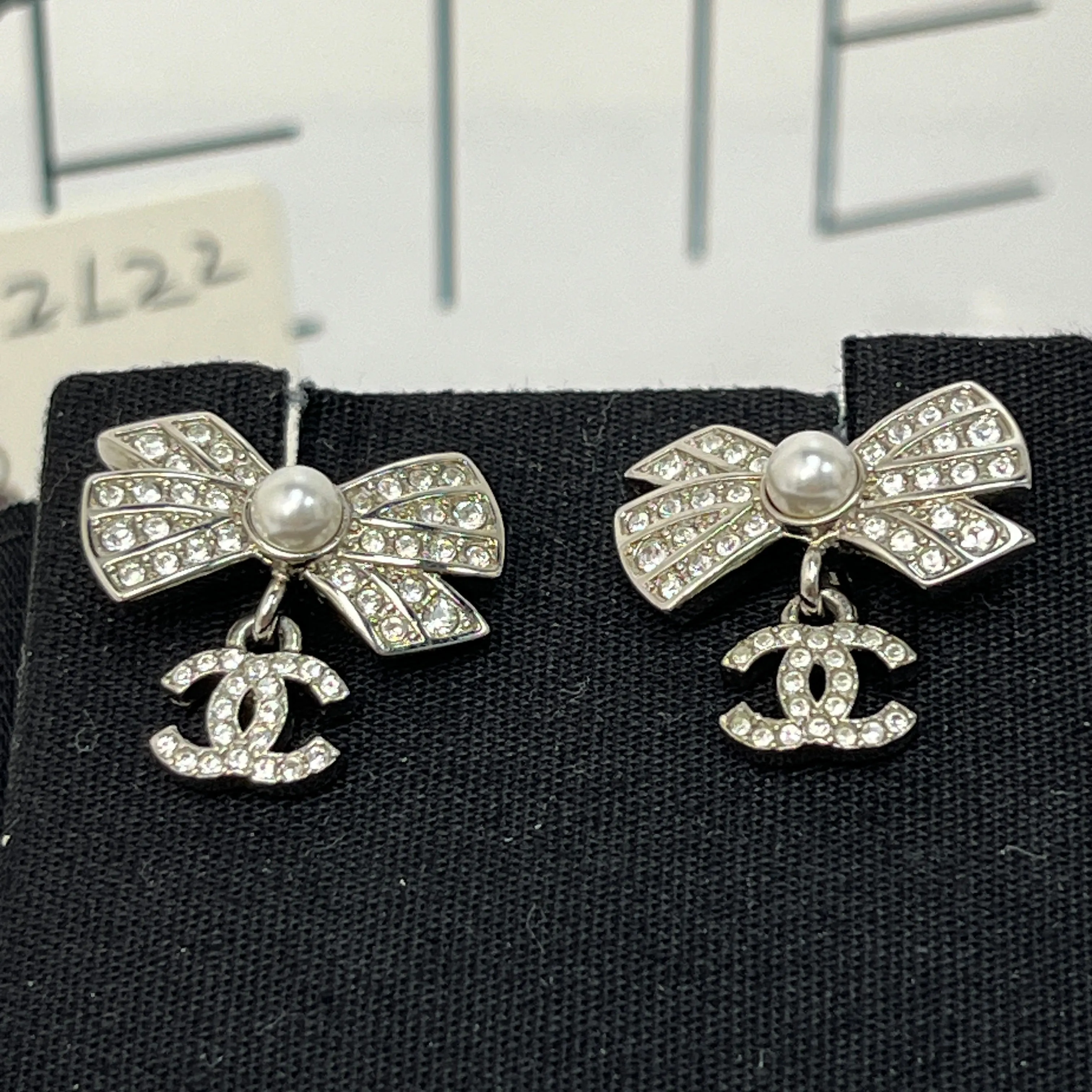 Chanel Pearl Earrings