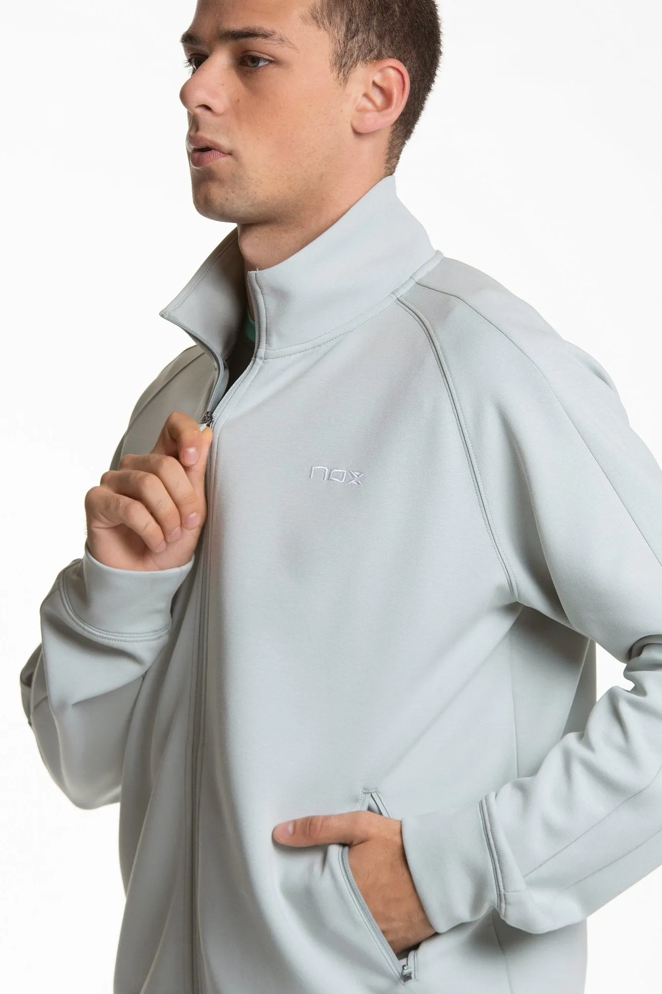 Chaqueta Deportiva Hombre PRO light grey