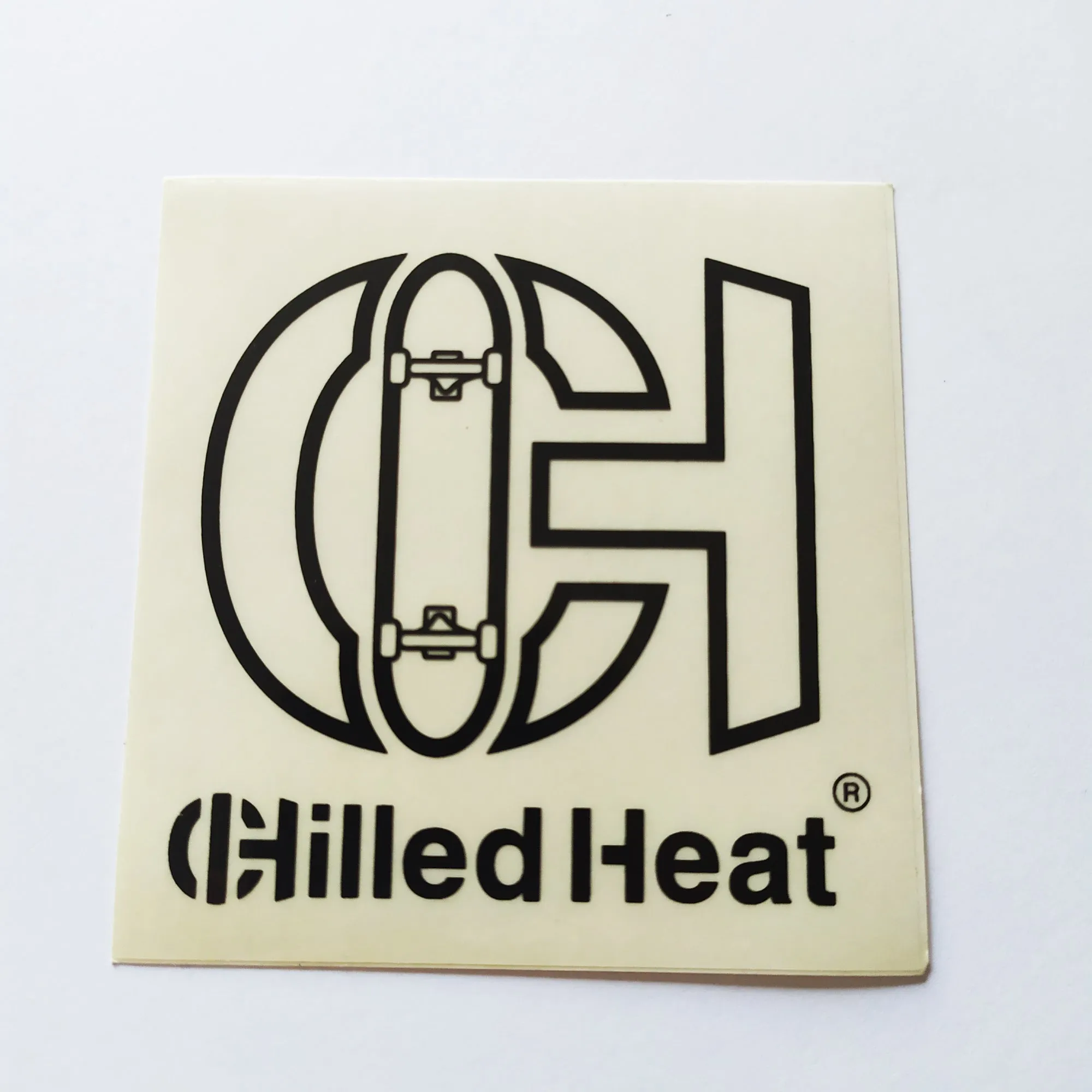 Chilled Heat Skateboard Sticker