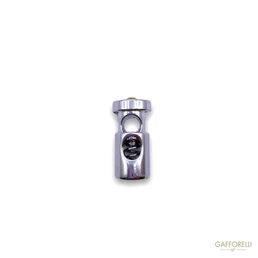 Cilinder Cord Stopper with Rhinestone 3583 - Gafforelli Srl