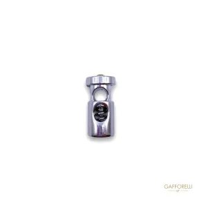 Cilinder Cord Stopper with Rhinestone 3583 - Gafforelli Srl