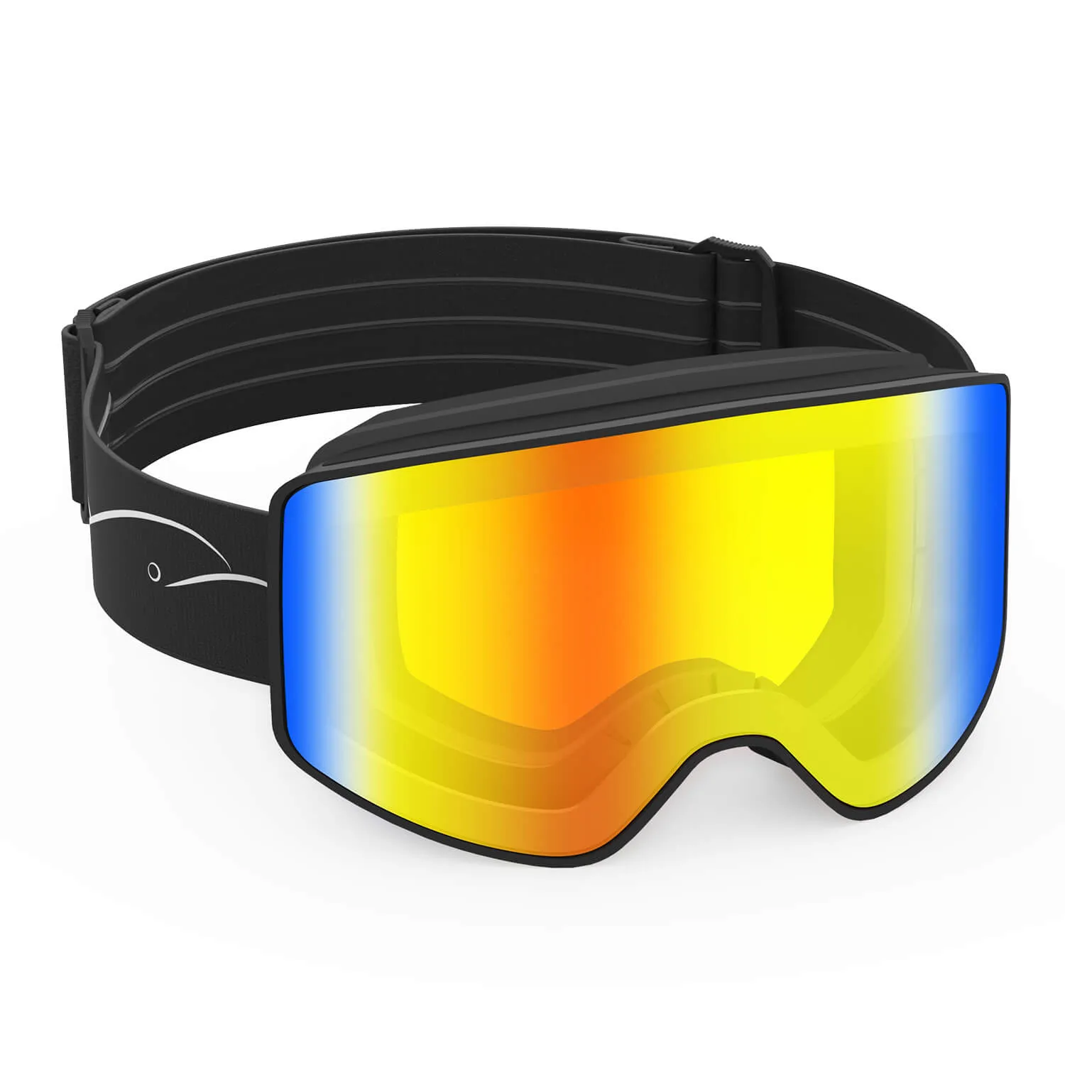 Classic Angel Wing Ski Goggles (Cylindrical)