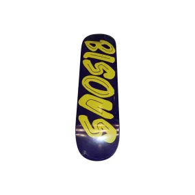 College Skateboard Deck (Black)