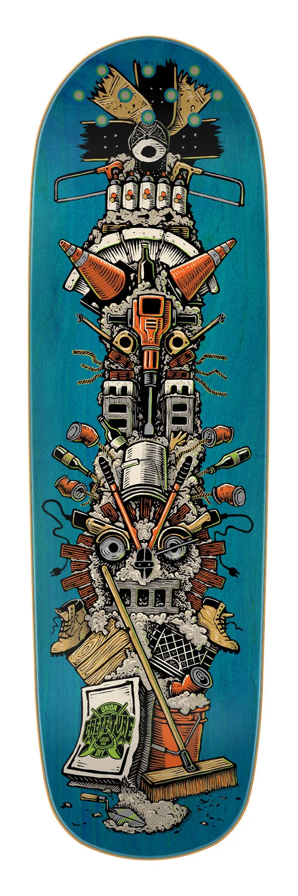 Creature Crete-Ture DIY Large Skateboard Deck - 8.92