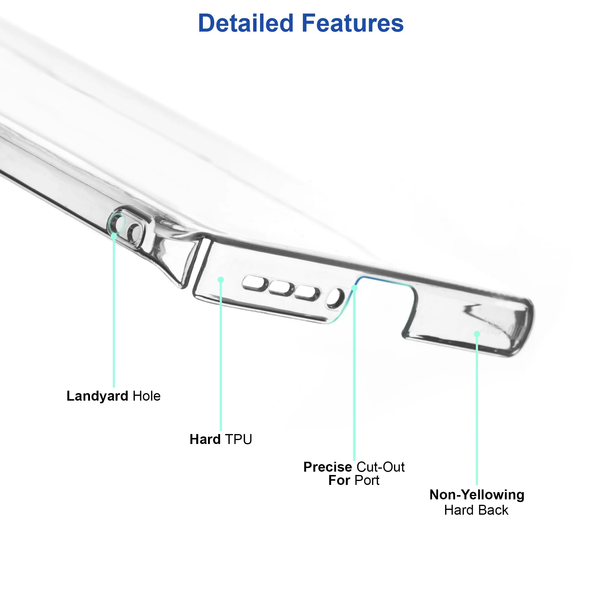 Crystal Clear Hard Back Anti-Yellowing Phone Case For Motorola G85 5G