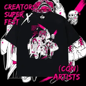 CSF X (CON)ARTISTS COLLAB TEE   STICKER