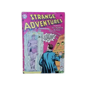 DC Strange Adventures #53 The Human Icicle Martian Masquerade Millionaire Robot (1955)