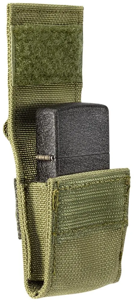 Estuche de regalo Black Crackle Green Pouch