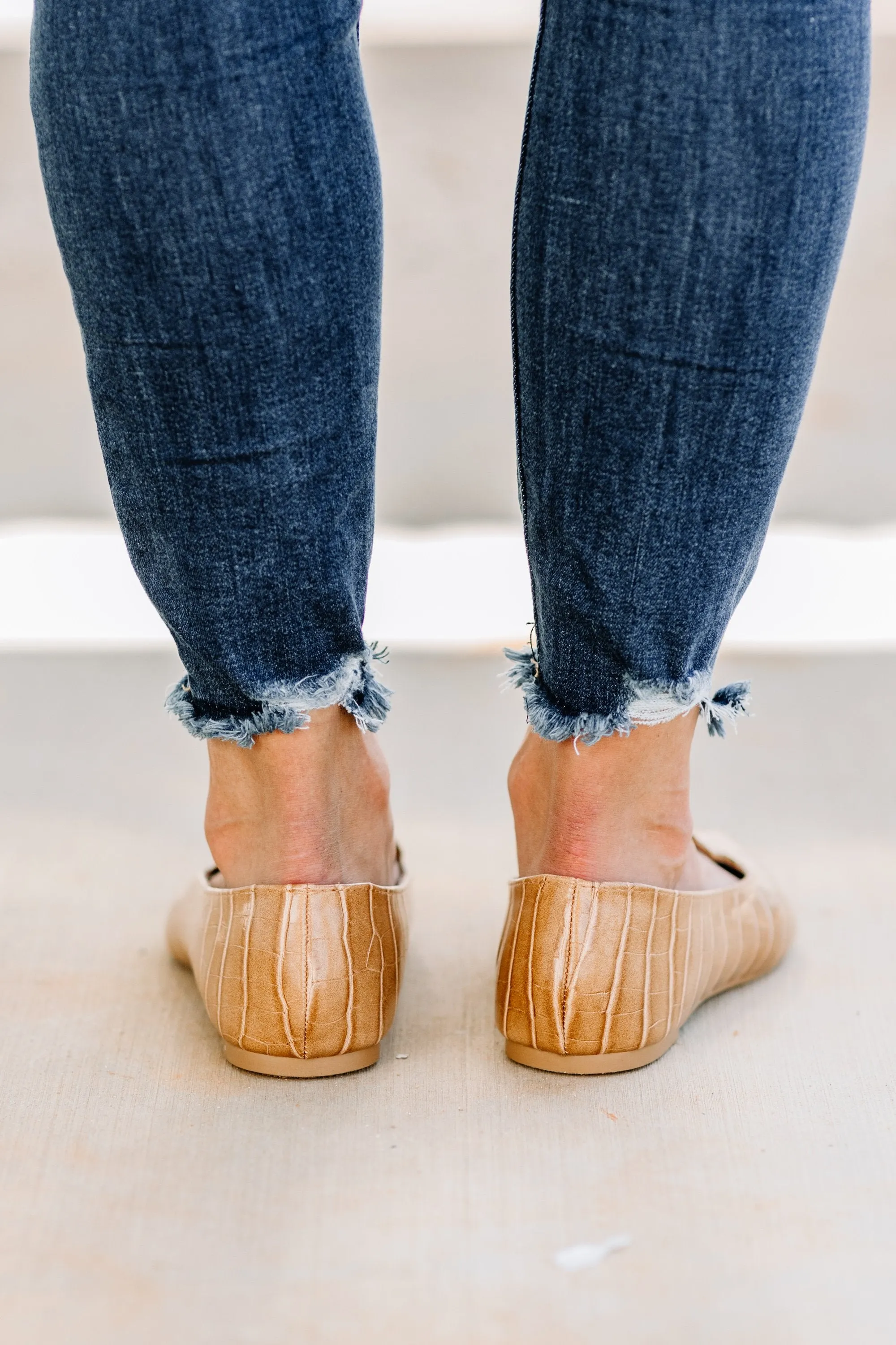 Eyes On the Prize Caramel Brown Flats