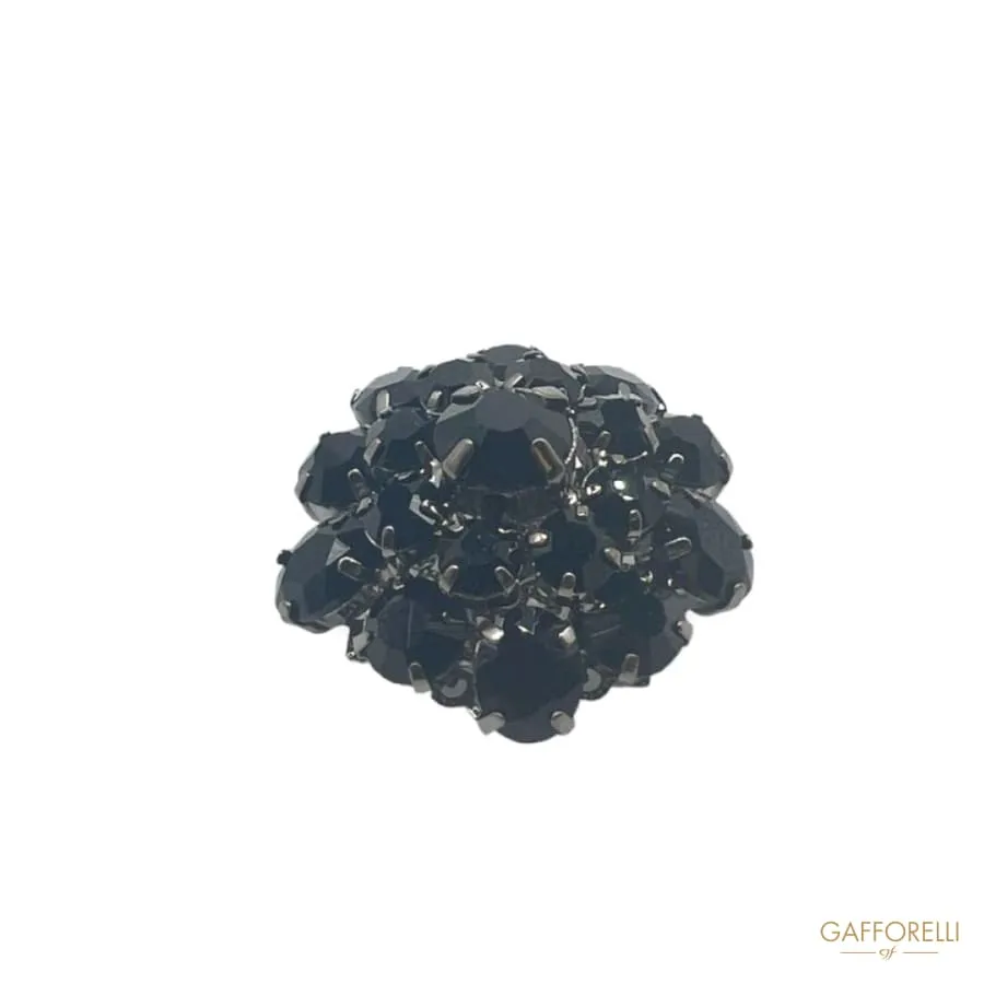 Flower Button A591 - Gafforelli Srl