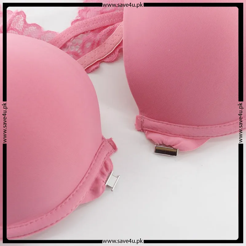 Front Open Double Padded Push Up Bra