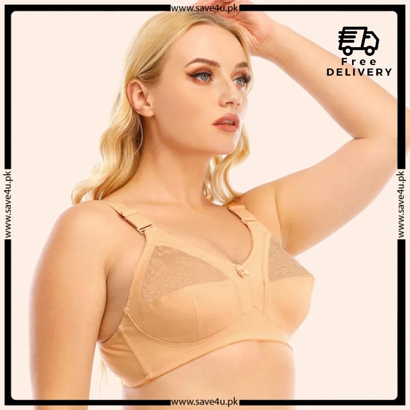 Full Coverage Non Padded Wireless Bra