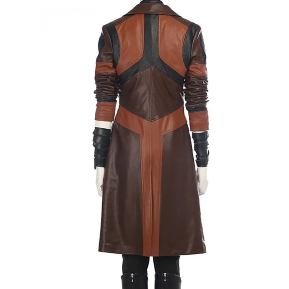 Gamora Guardians of the Galaxy 2 Leather Coat