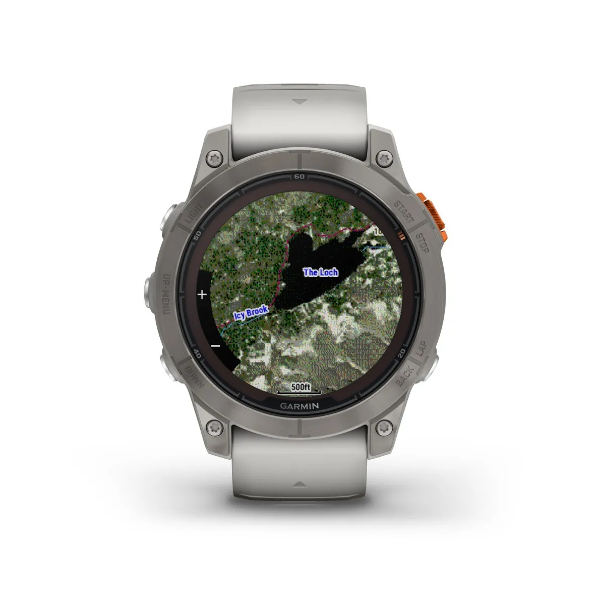 Garmin Fenix 7 Pro Sapphire Solar Edition Titanium Orange Gray