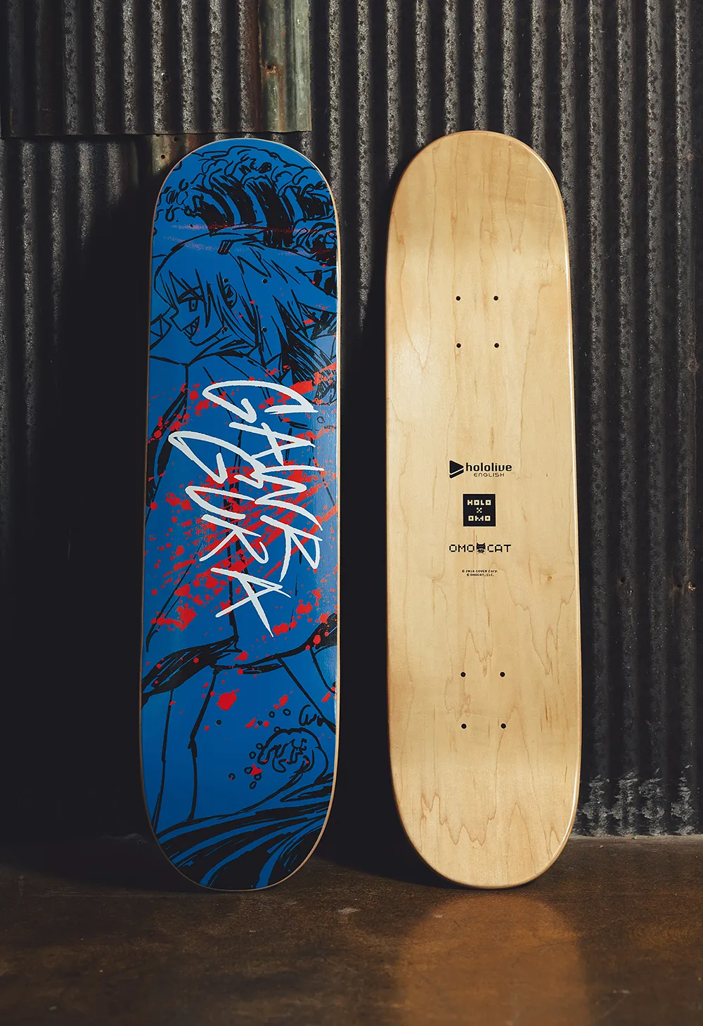 GAWR GURA Skate Deck