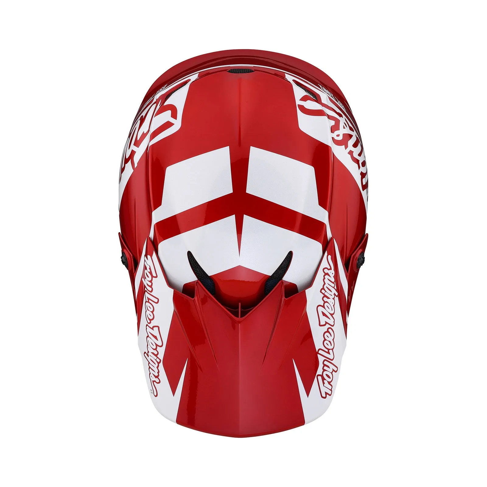 GP Helmet Slice Red / White