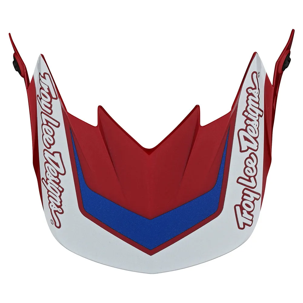 GP Visor Overload Red / White