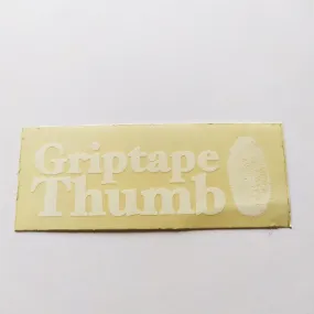 Griptape Thumb Skateboard Sticker