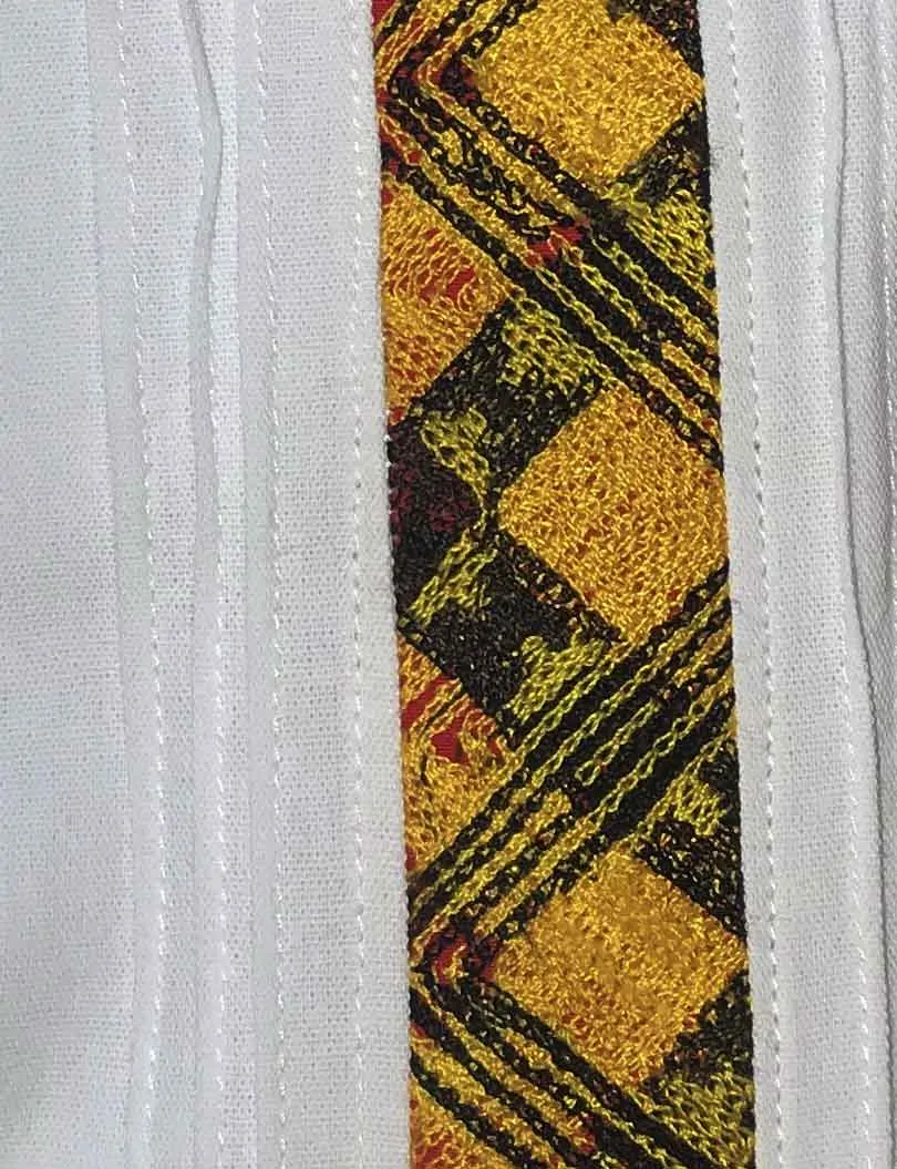 Guayabera con cadenilla del Istmo, Oaxaca.